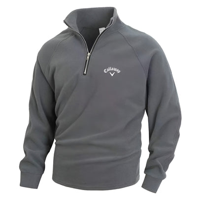 Callaway Heritage Cotton Half Zip Jumper