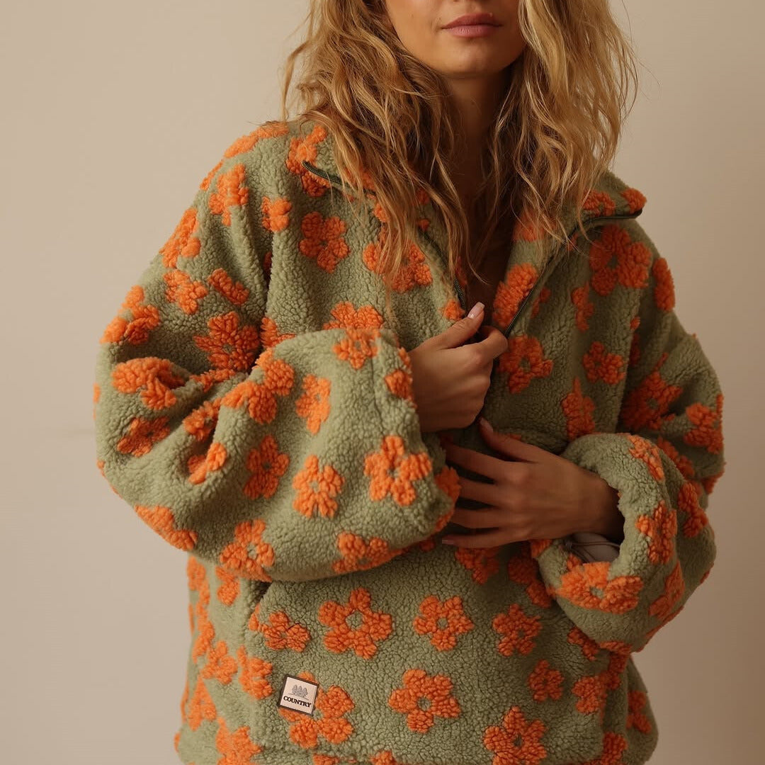 Daisy - Blooming Fleece Pullover